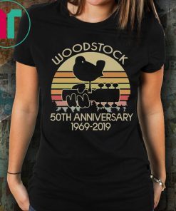 Vintage Woodstock 50th Anniversary 1969-2019 Shirt