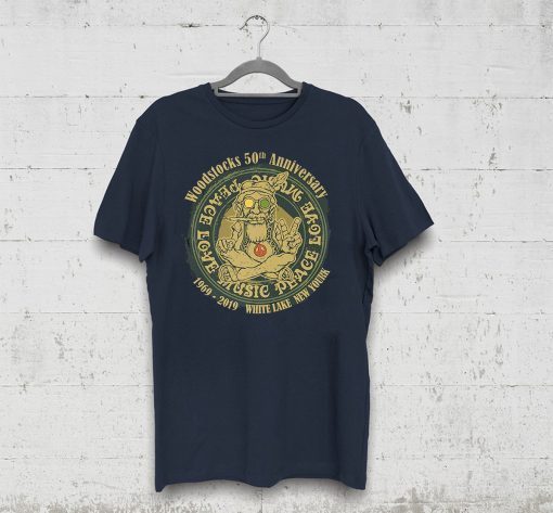 Woodstocks 50th Anniversary Peace Love Tee Shirt