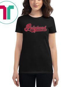 Yasiel Puig Tee Shirt - Puigland, Cleveland, MLBPA