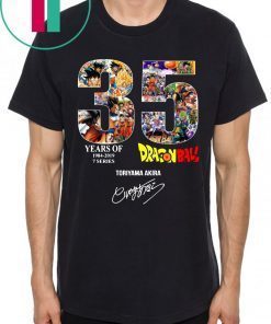 35 Years of Dragon Ball 1984 2019 Shirt