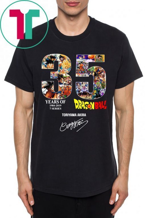 35 Years of Dragon Ball 1984 2019 Shirt