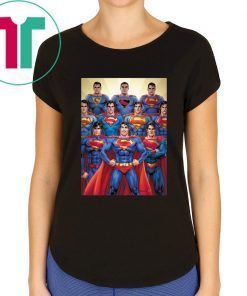 80th Anniversary Superman Through The Decades T-Shirt