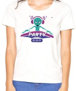 Alien Party DJ Shirt