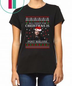 All I want for Christmas is Post Malone sweatshirt T-Shirt