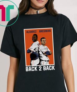 Alvarez Bregman Back 2 Back Tee Shirt