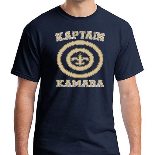 Alvin Kamara Kaptain Kamara New Orleans Football Shirt