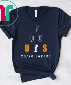 Anthony Davis Focus 20/20 Lakers Tee Shirt
