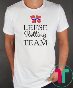 Awesome Lefse Rolling Team Flag of Norway shirt