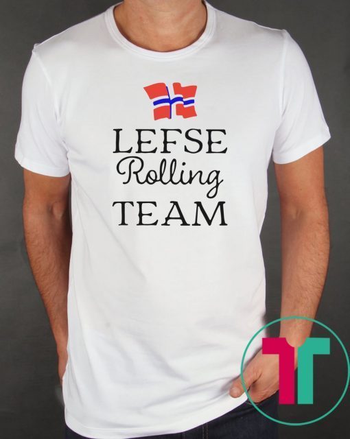 Awesome Lefse Rolling Team Flag of Norway shirt