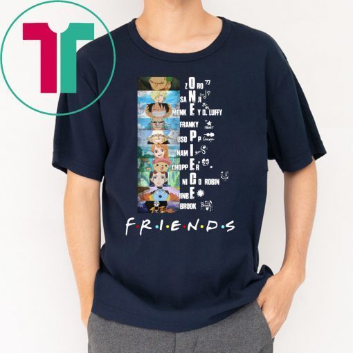 Best design FrBest design Friends tv show one piece characters signatures shirtiends tv show one piece characters signatures shirt