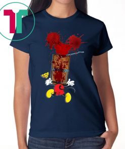 Halloween Bloody Mickey Mouse Trapped Funny T-Shirt