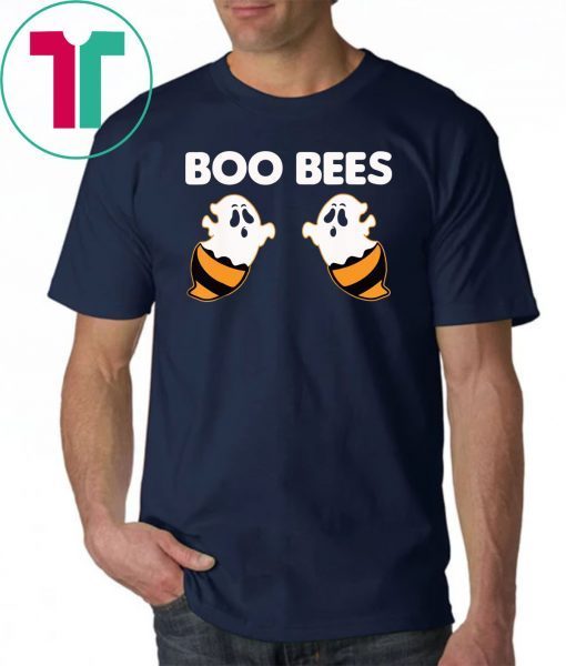 Boo Bees Ghost T Shirt Funny Halloween Beekeeper Costume T-Shirt