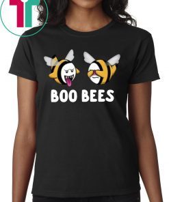 Halloween Boo Bees Shirt for Mens Womens Kids