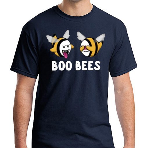 Halloween Boo Bees Shirt for Mens Womens Kids
