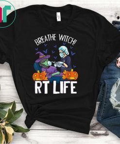 Breathe Witch RT Life Halloween T-Shirt