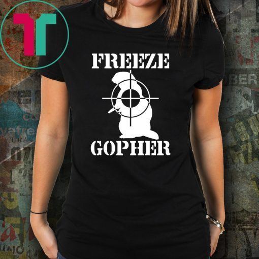 Caddyshack Freeze Gopher Shirt