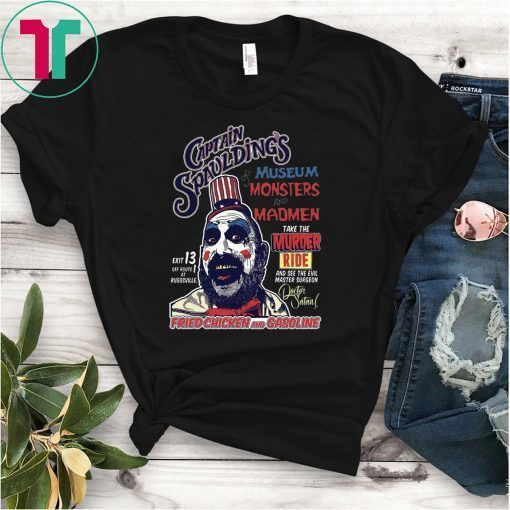 Captain Spaulding’s Museum Monsters And Madmen Tee Shirt