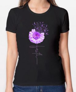 Daisy flower faith alzheimer's awareness Shirt