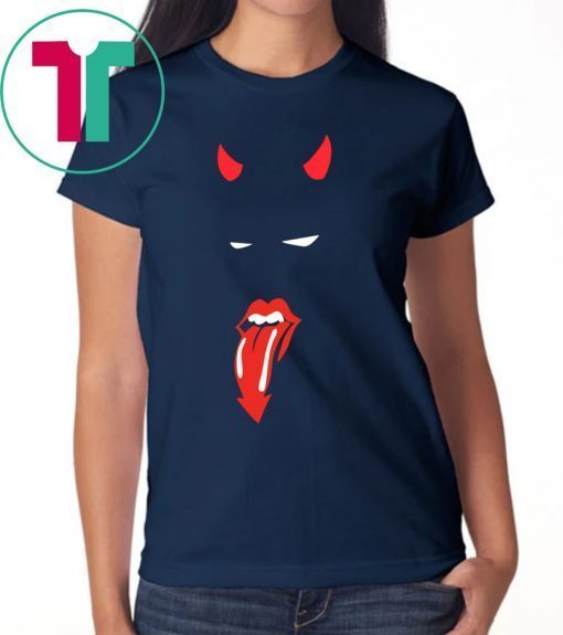 Devil Rolling Stones Halloween Tee Shirt