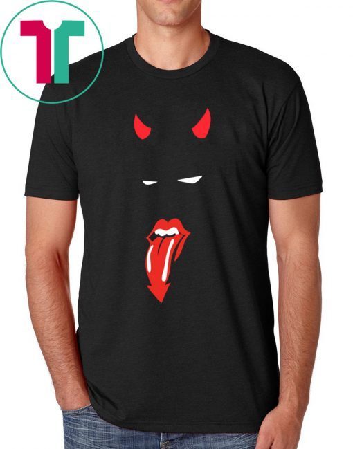 Devil Rolling Stones Halloween Tee Shirt