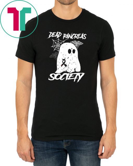 Diabetes Awareness Halloween Ghost Dead Pancreas Society T-Shirt