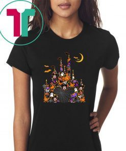 Disney Halloween Castle The Scariest Place On Earth Kids T-shirt