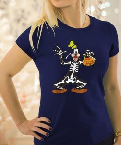Disney goofy skeleton halloween Shirt