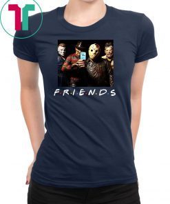 Friends tv show horror villains selfie shirt