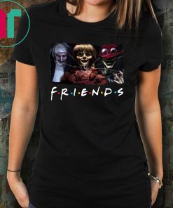 Friends tv show the conjuring characters shirt