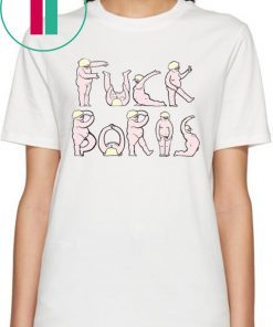 Fuck Boris T-Shirt Slowthai Font and Back