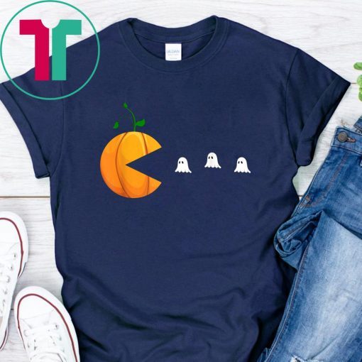 Funny Halloween Shirts For Women Kids Men Pumpkin Ghosts T-Shirt