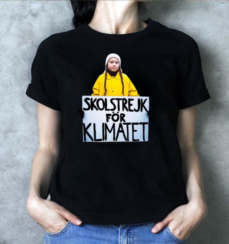 skolstrejk for klimatet shirt