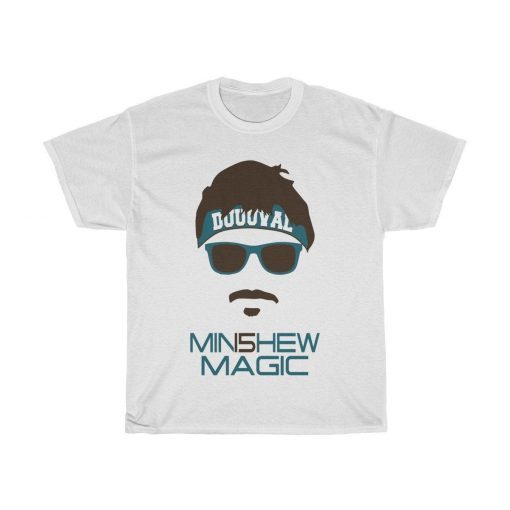 Gardner Minshew Magic T-Shirt Jacksonville Football Duval Unisex Heavy Cotton Tee