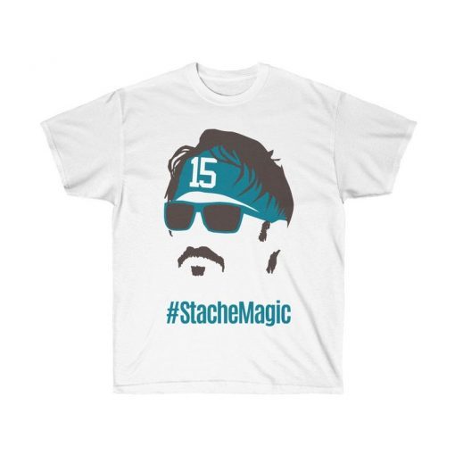 Gardner Minshew #StacheMagic T-Shirt Jacksonville Football Duval Unisex Ultra Cotton Tee