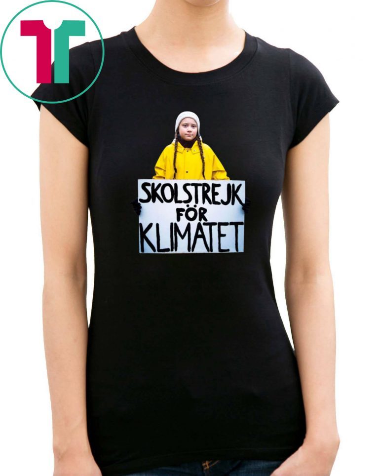 skolstrejk for klimatet shirt