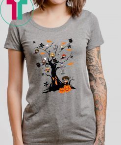 Halloween Harry Potter Tree Classic Tee Shirt For Mens Womens