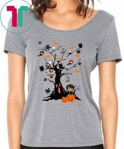 Halloween Harry Potter Tree Unisex Tee Shirt