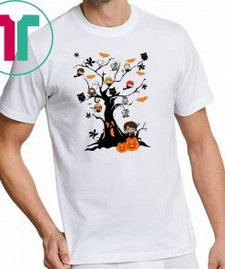 Halloween Harry Potter Tree Classic Tee Shirt For Mens Womens