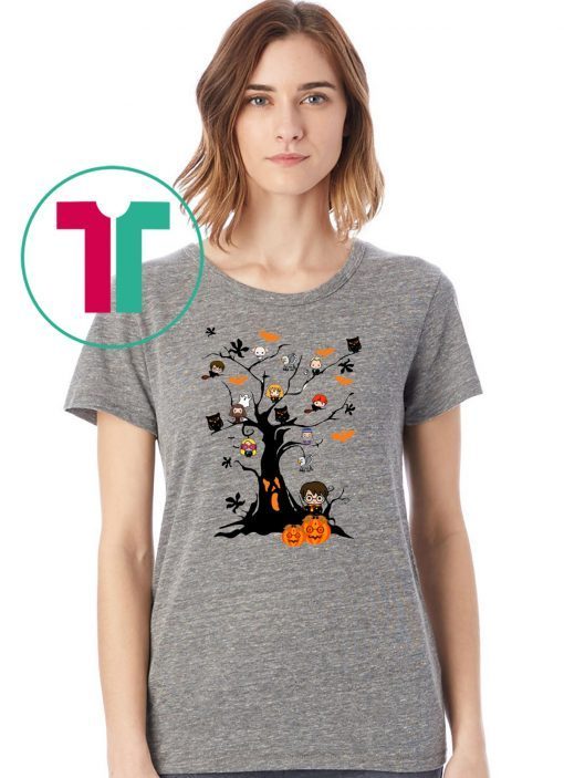 Halloween Harry Potter Tree original T-Shirt For Mens Womens