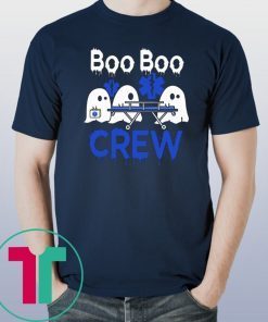 Halloween boo boo crew ghost paramedic shirt