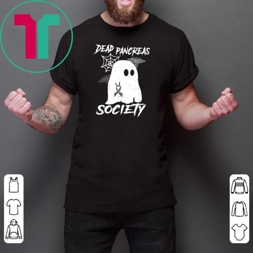 Halloween ghost dead pancreas society diabetes awareness Shirt