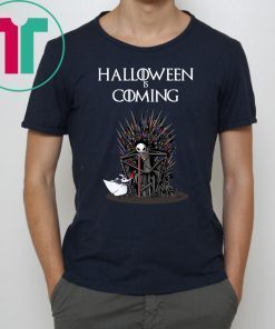 Halloween is coming jack skellington game of thrones Unisex shirt