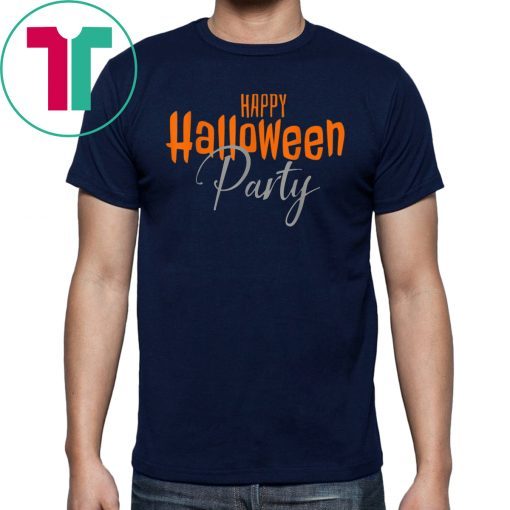 Happy Halloween Party Costume T-Shirt Short Sleeve Graphic T-Shirt