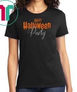 Happy Halloween Party Costume T-Shirt Short Sleeve Graphic T-Shirt
