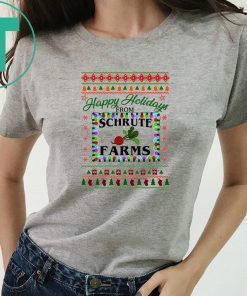 Happy holidays from Schrute farms Christmas T-Shirt