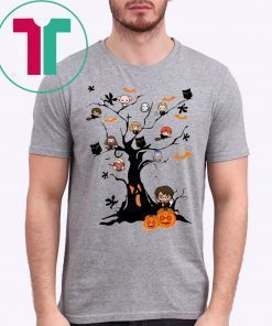 Harry Potter Halloween Tree Shirt for mens womens kids