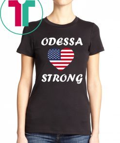 Heart Odessa Strong Victims Shirt