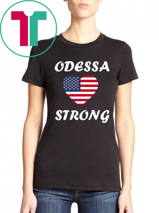 Heart Odessa Strong Victims Shirt