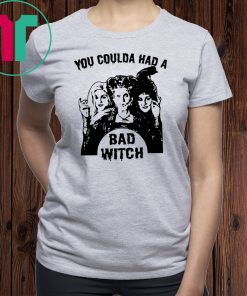 Hocus Pocus you coulda had a bad witch Funny Tee Shirts