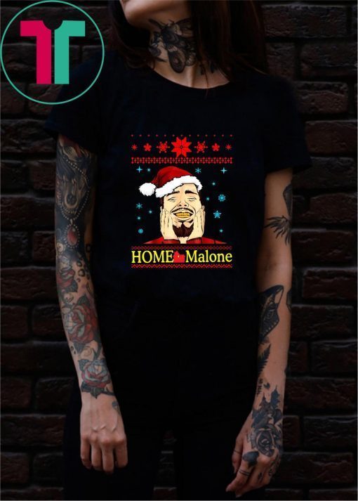 Home Malone Christmas Sweater T-Shirt